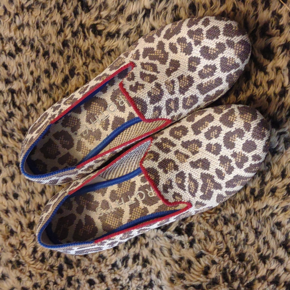 Rothy's Mocha Spot Leopard Sz. 6.5